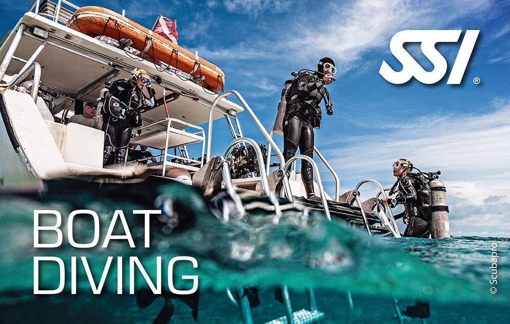 boat diving ssi